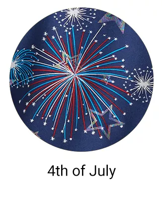 4th of July Print Scrubs