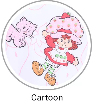 Cartoon Print Scrubs