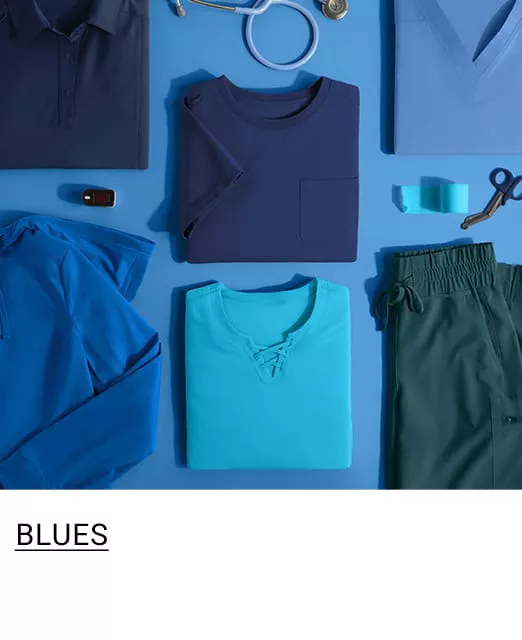 Blue Color Scrubs 