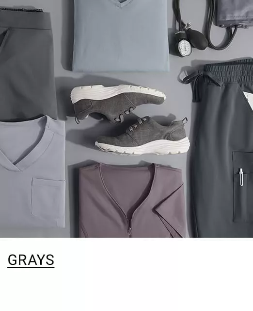 Shop Gray Scrubs 