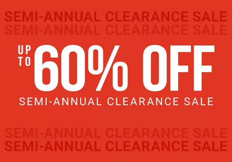 Semi-Annual Clearance 