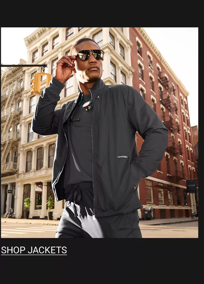 Men&rsquo;s Scrub Jackets