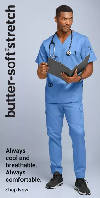 Men&rsquo;s Butter-Soft Stretch Scrubs