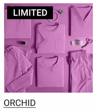 Orchid Purple Scrubs 