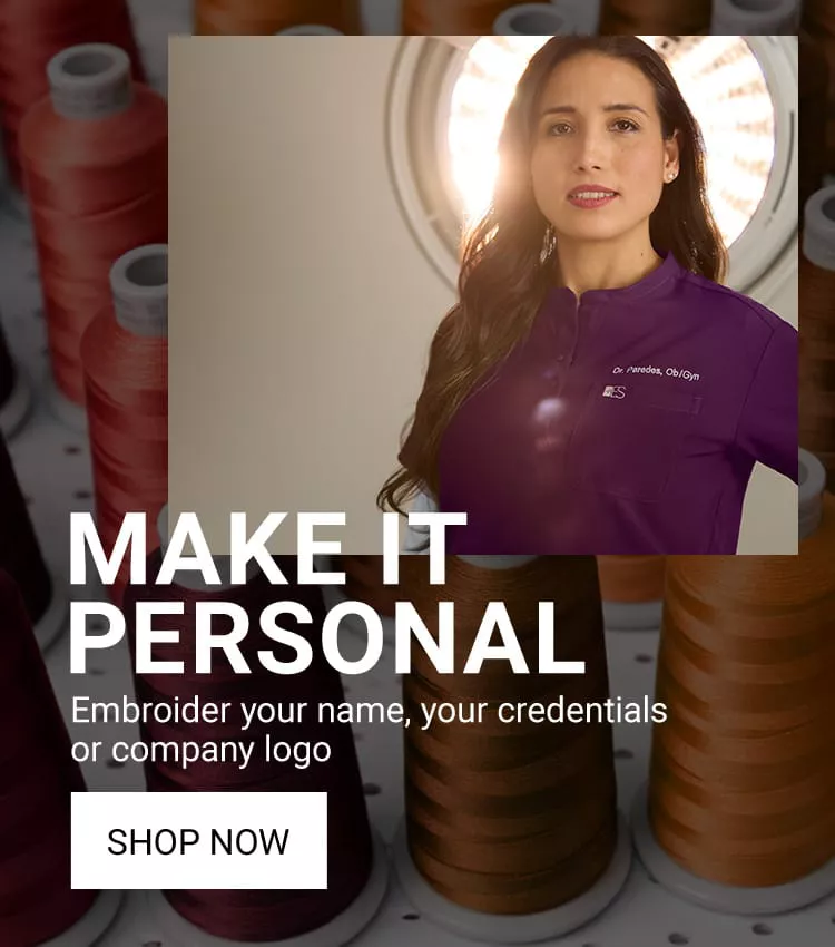 Embroidered Scrubs