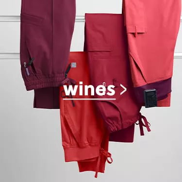 Wine Color Family Scrubs