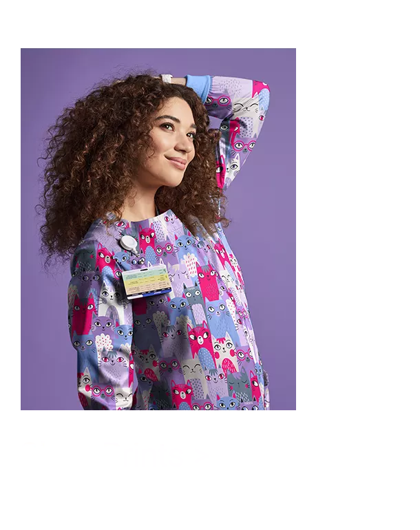 Butter-Soft Stretch Print Scrubs
