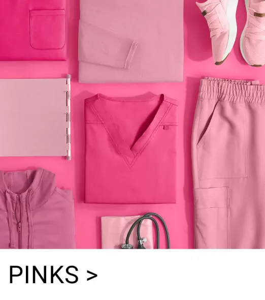Pink Color Scrubs