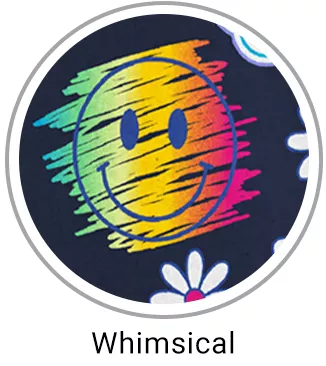 Whimsical Print Scrubs