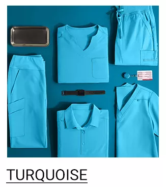 Turquoise Blue Scrubs