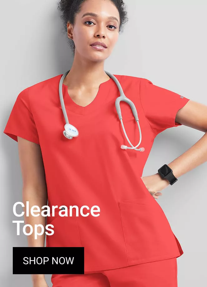 Clearance Scrub Tops on Sale