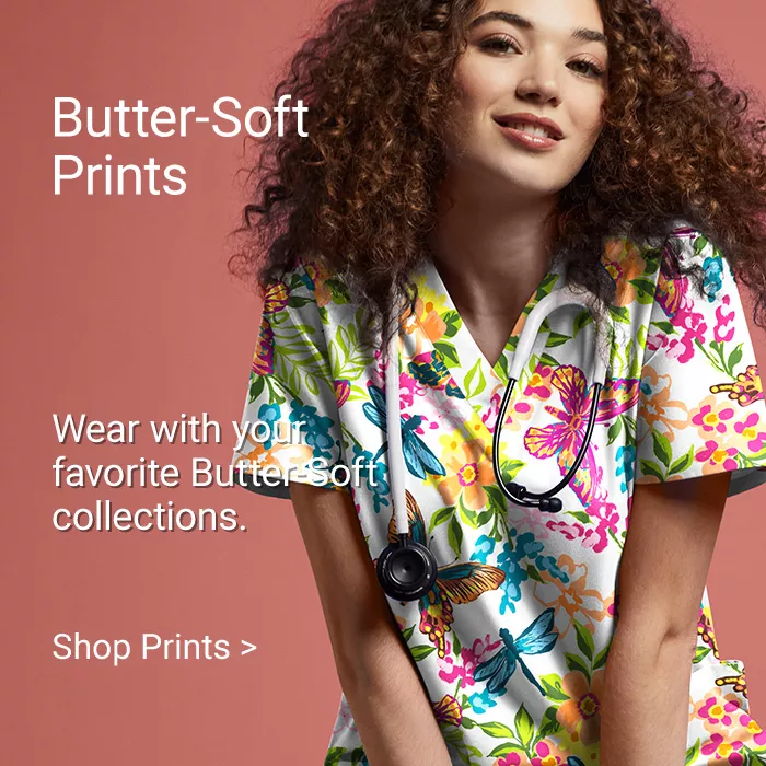 Butter-Soft Print Scrubs
