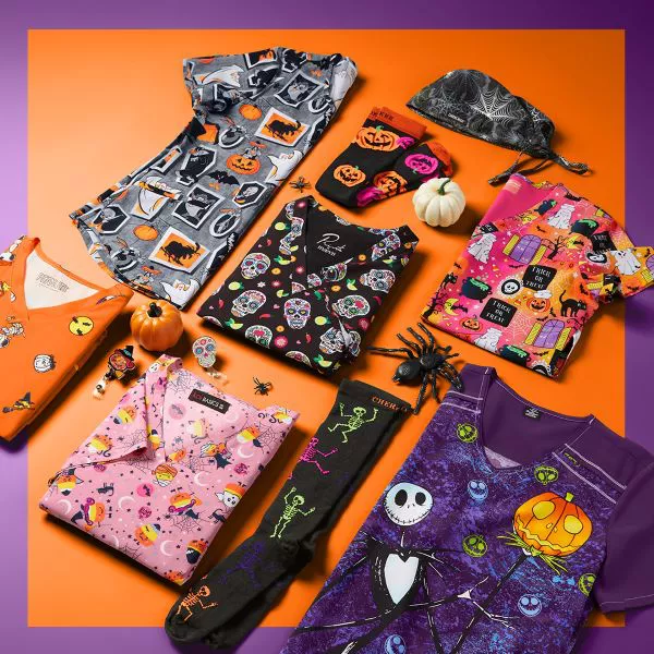 halloween scrubs