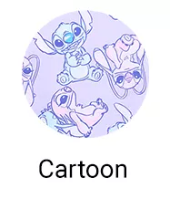 Cartoon Print Scrubs