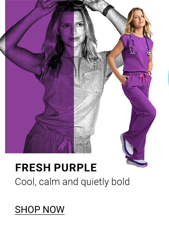Fresh Purple Scrubs