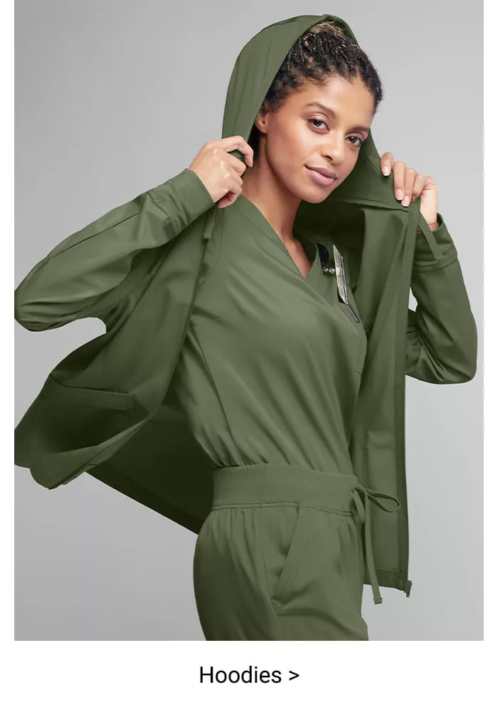 Women&rsquo;s Scrub Hoodies 