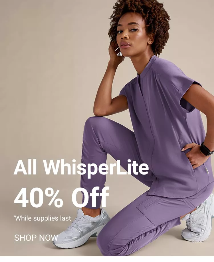 Whisperlite Scrubs on Sale