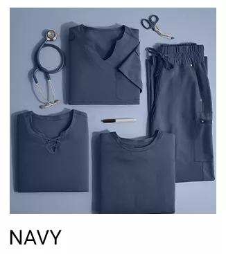 Navy Blue Scrubs