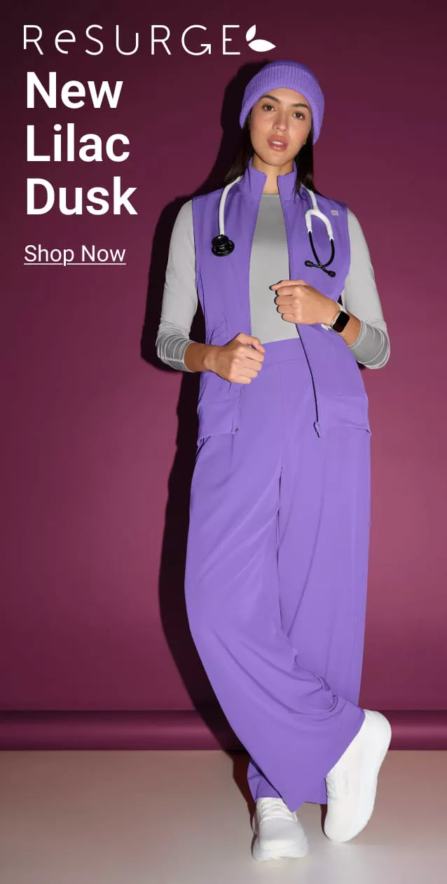ReSurge Scrubs in Lilac Dusk