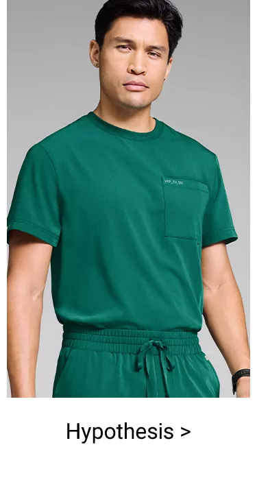Men&rsquo;s Hypothesis Scrubs 