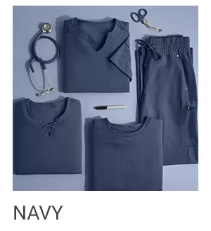 Navy Blue Scrubs