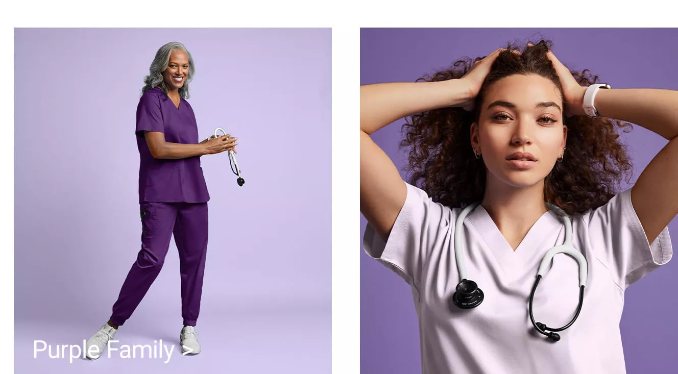 Purple Color Scrubs