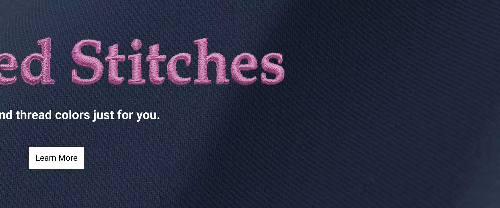 Learn More about Embroidery