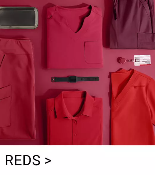 Red Color Scrubs