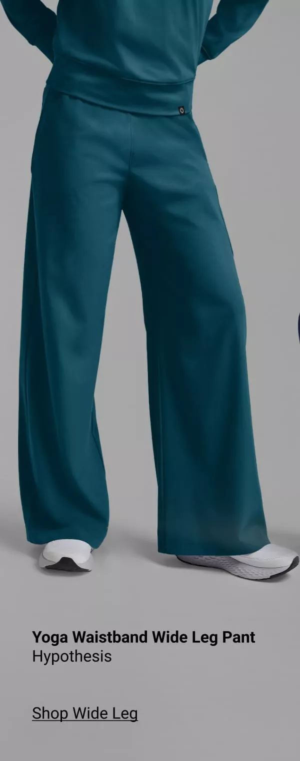 Shop Wide Leg Scrub Pants