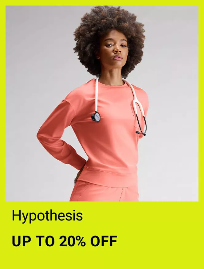 Hypothesis Scrubs on Sale