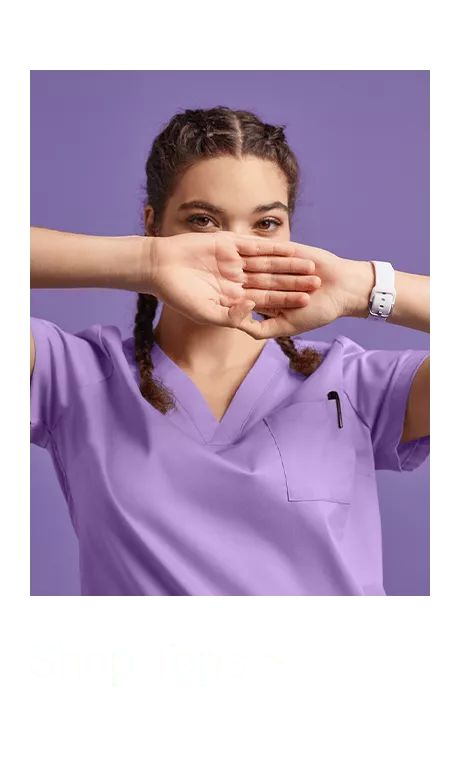 Butter-Soft Stretch Scrub Tops
