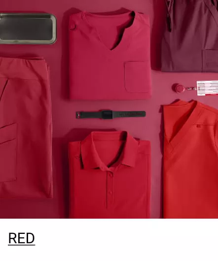 Red Family Scrubs