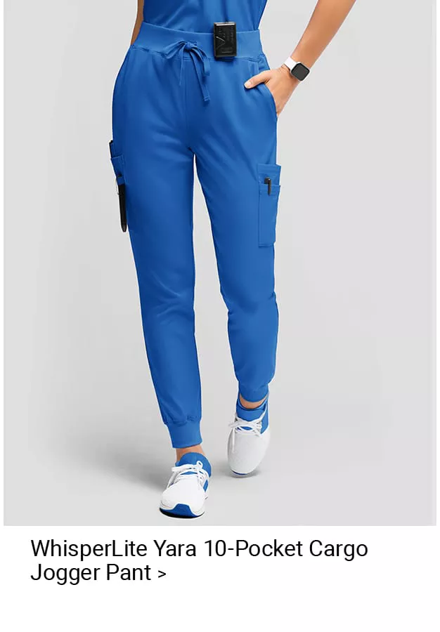 WhisperLite Yara Scrub Jogger Pants 