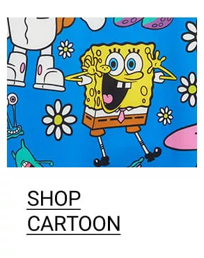 Cartoon Print Scrubs