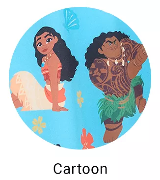 Cartoon Print Scrubs