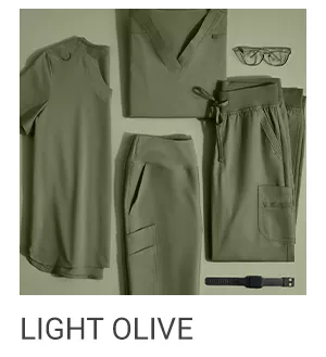 Light Olive Scrubs