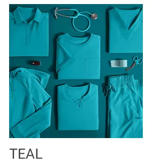 Teal Blue Scrubs