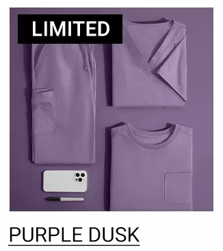 Purple Dusk Scrubs