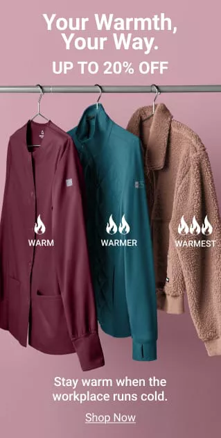 Elevated Layer Scrub Jackets