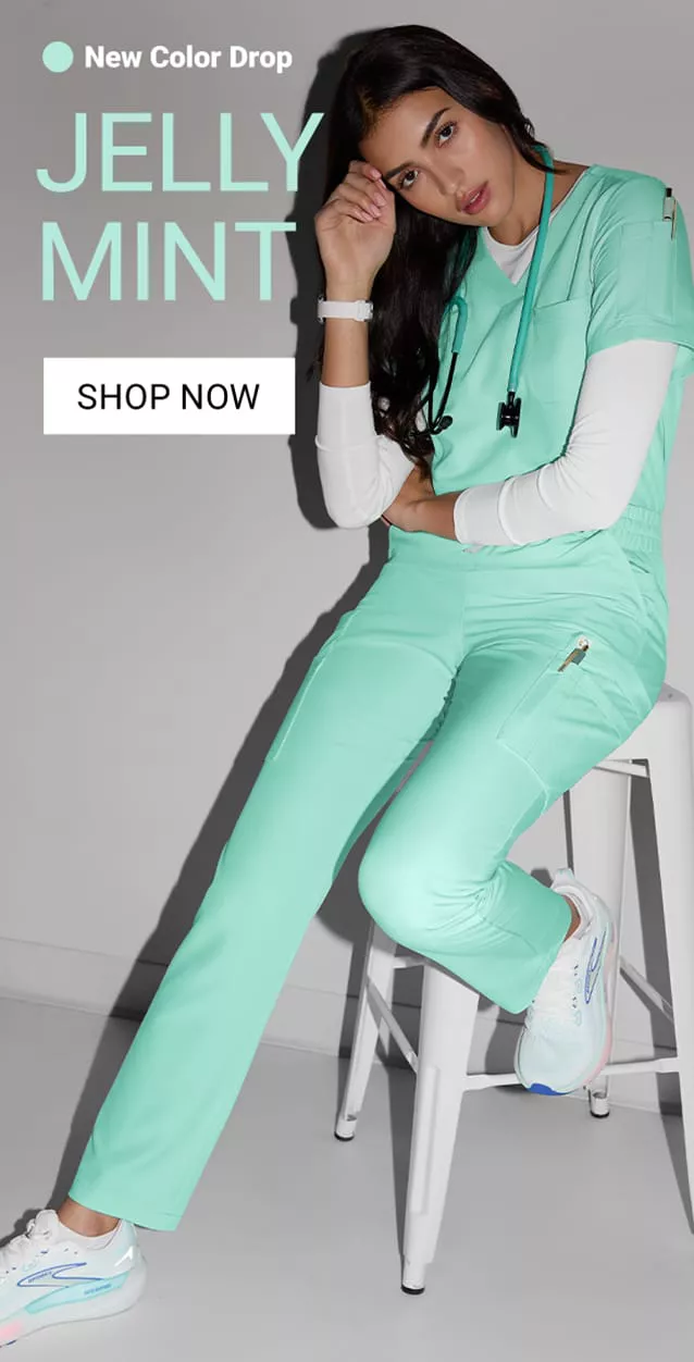 Jelly MintColor Scrubs