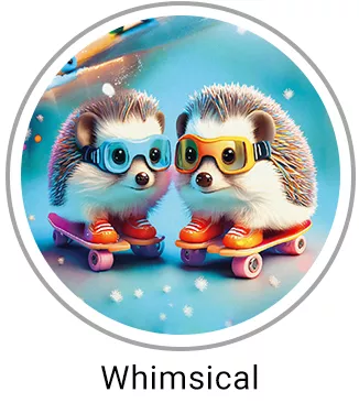 Whimsical Print Scrubs