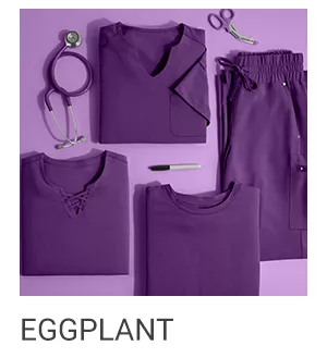 Eggplant Purple Scrubs