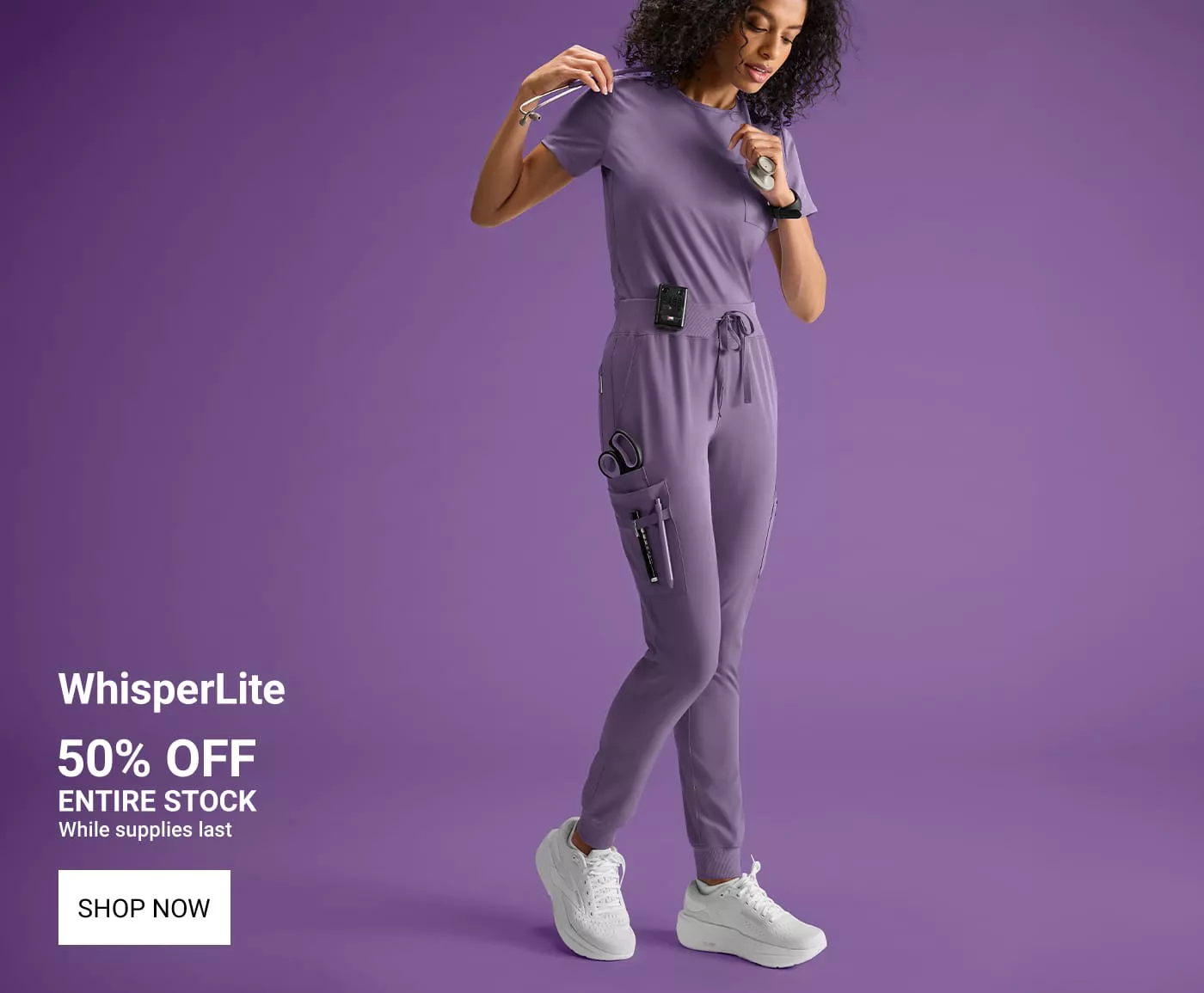 Whisperlite Scrubs on Sale