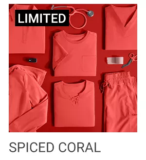 Spiced Coral Scrubs