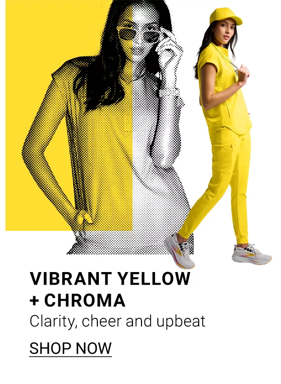 Vibrant Yellow + Chroma Scrubs
