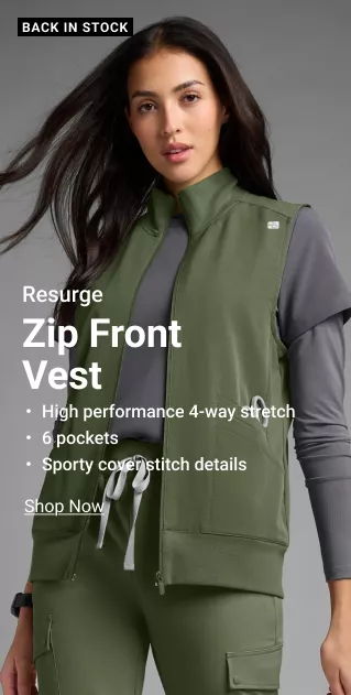 Resurge Ebro Zip Front Vest Jacket