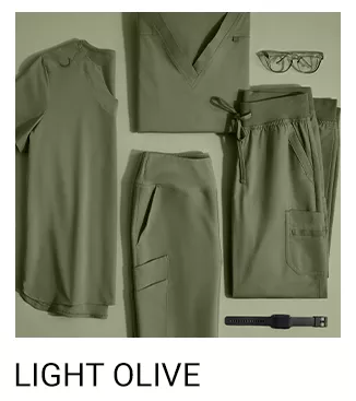 Light Olive Scrubs