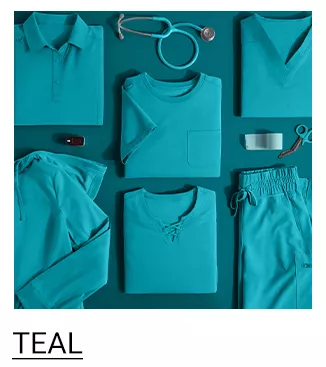 Teal Blue Scrubs