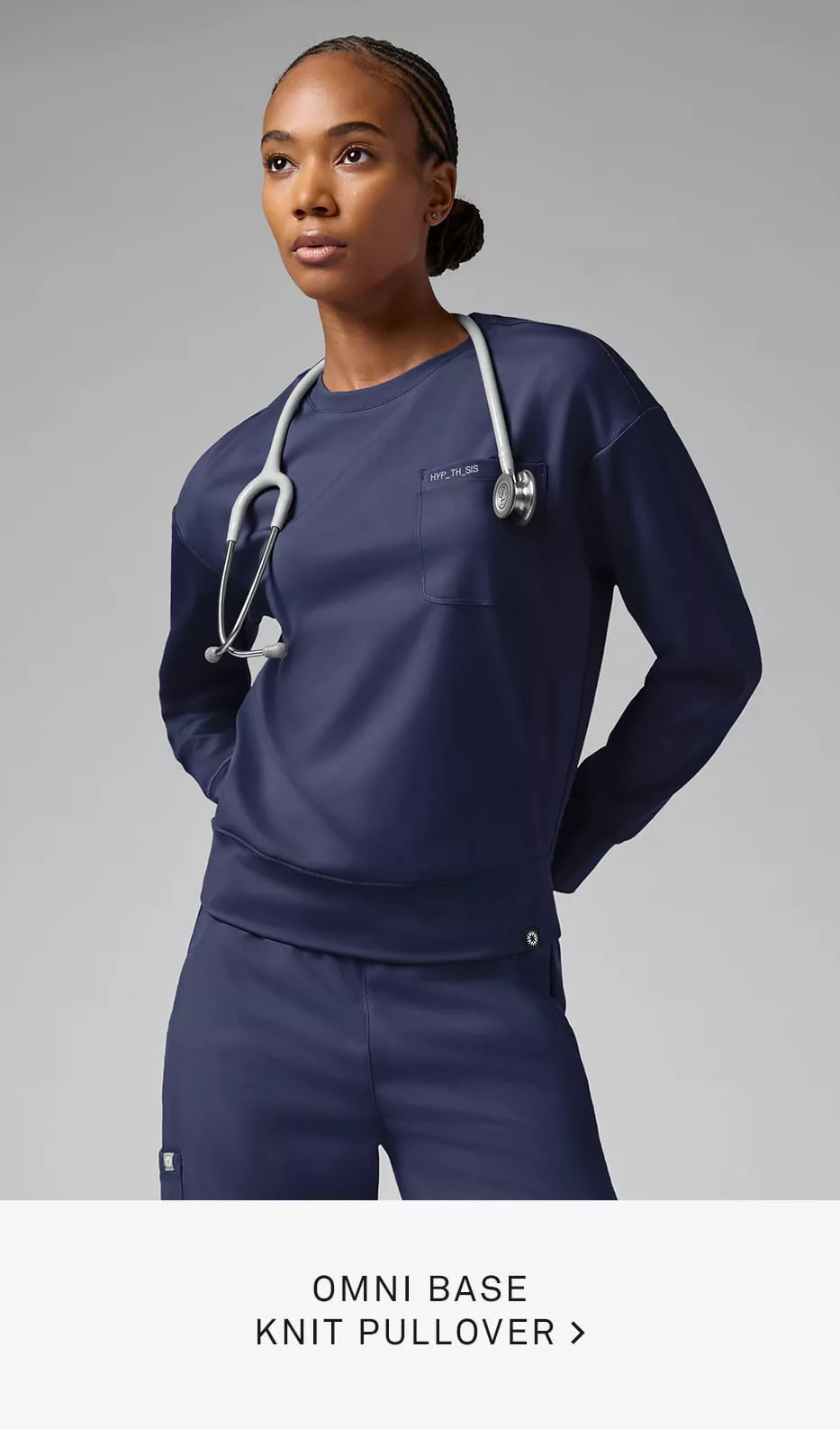 Hypothesis Pullover Scrubs