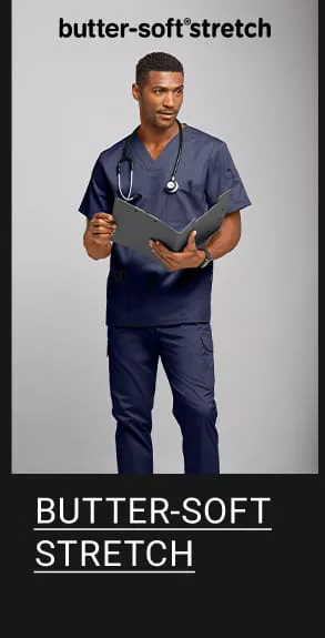 Uniformes Butter-Soft Stretch para hombres